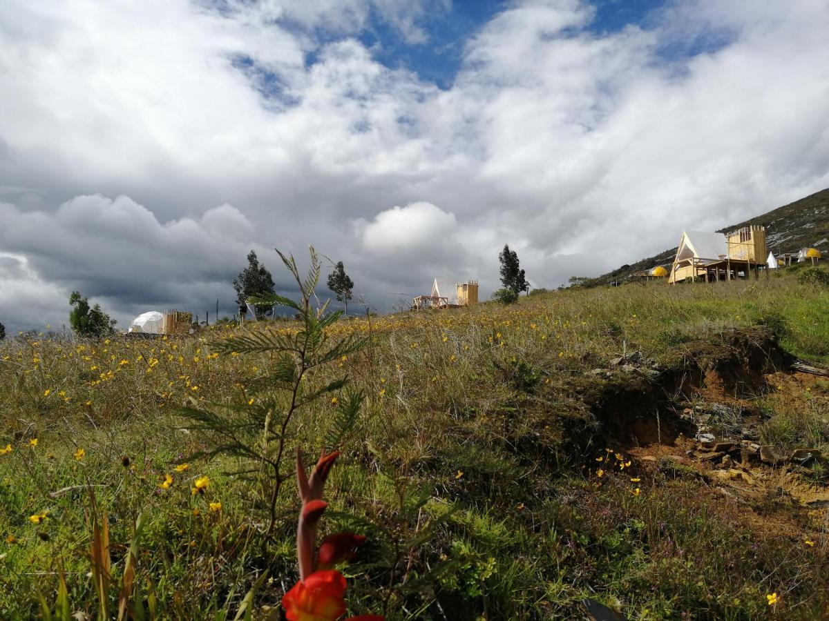 Andes Glamping Hotel Guatavita Kültér fotó