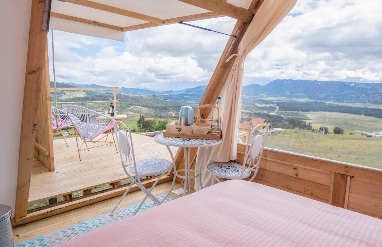Andes Glamping Hotel Guatavita Kültér fotó