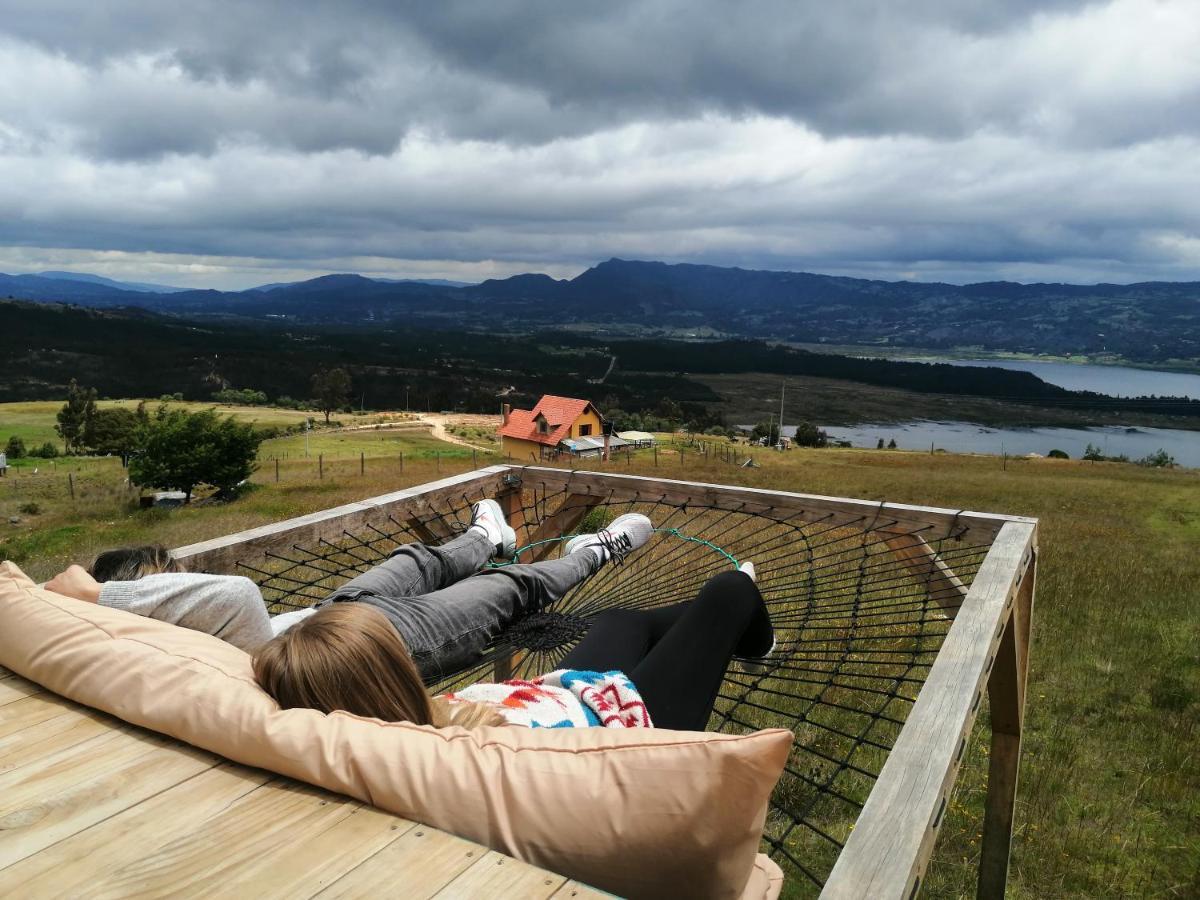 Andes Glamping Hotel Guatavita Kültér fotó