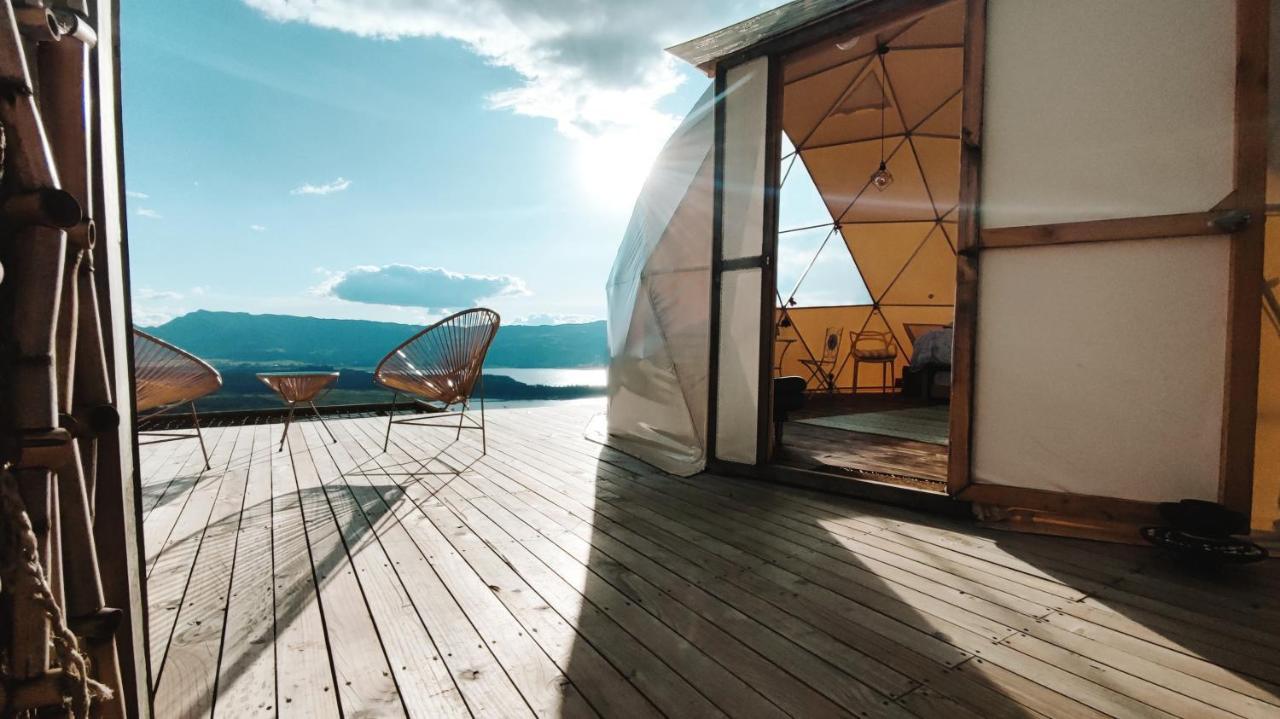 Andes Glamping Hotel Guatavita Kültér fotó