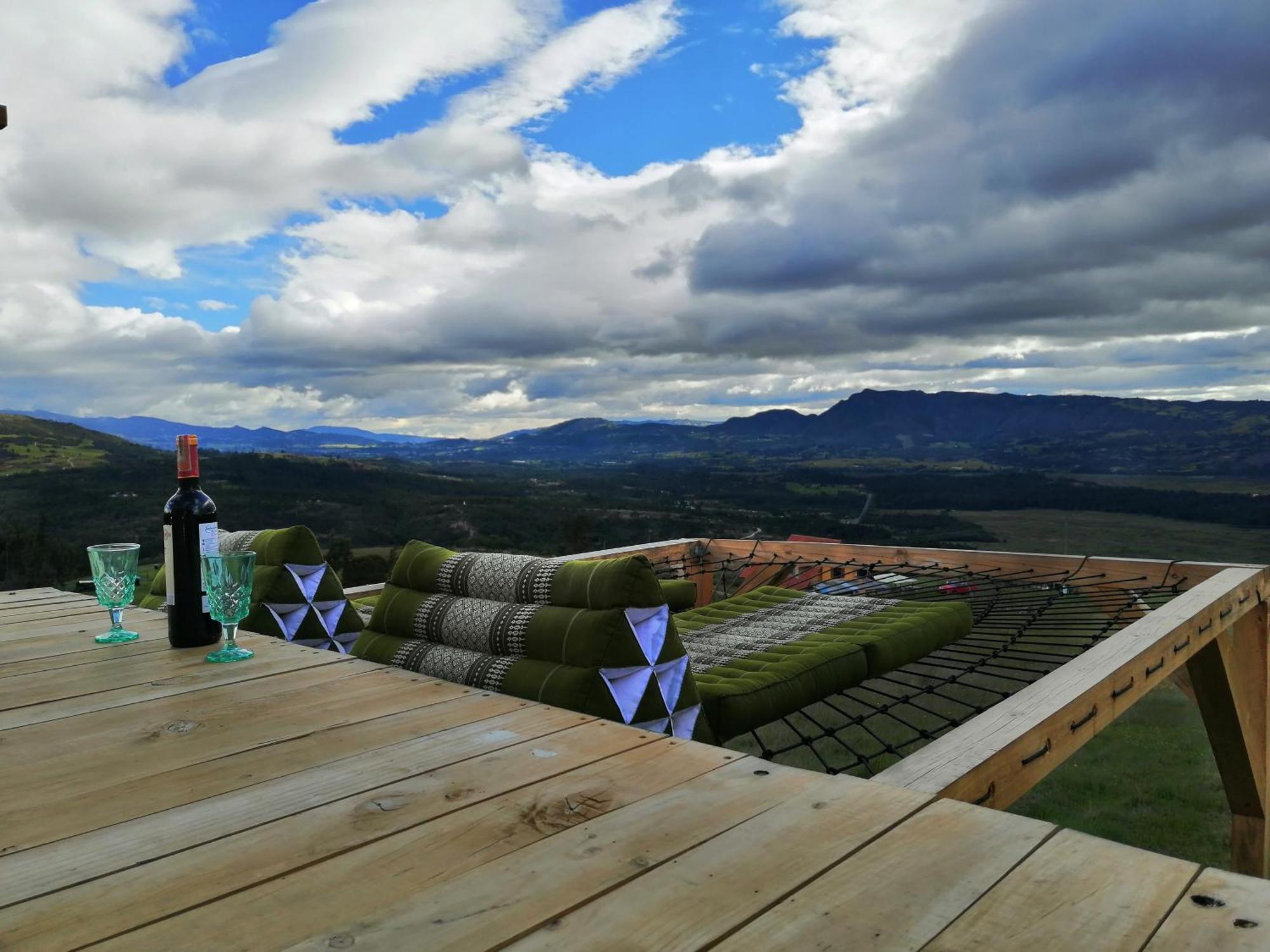 Andes Glamping Hotel Guatavita Kültér fotó